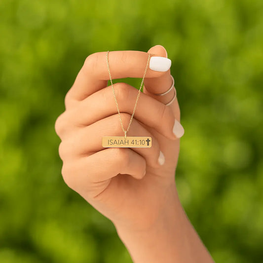 Bible Verse Necklace - Faie Jewels