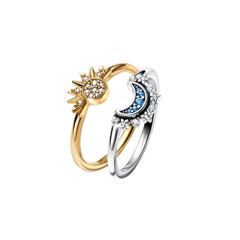 Sun & Moon Ring - Faie Jewels