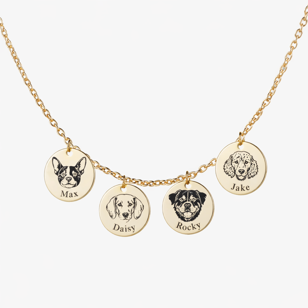Pet Face Necklace Bundle