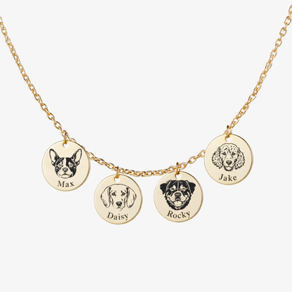 Pet Face Necklace Bundle