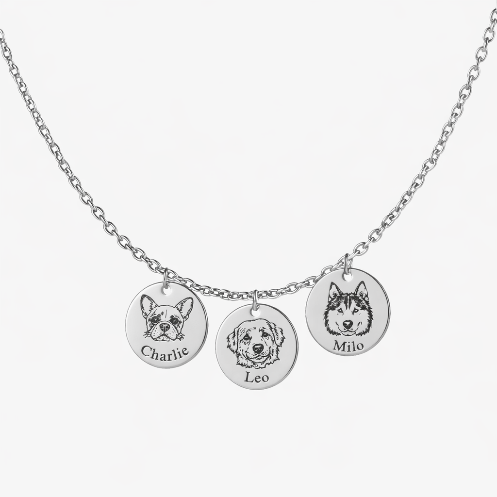 Pet Face Necklace Bundle