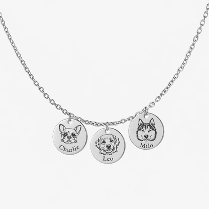 Pet Face Necklace Bundle