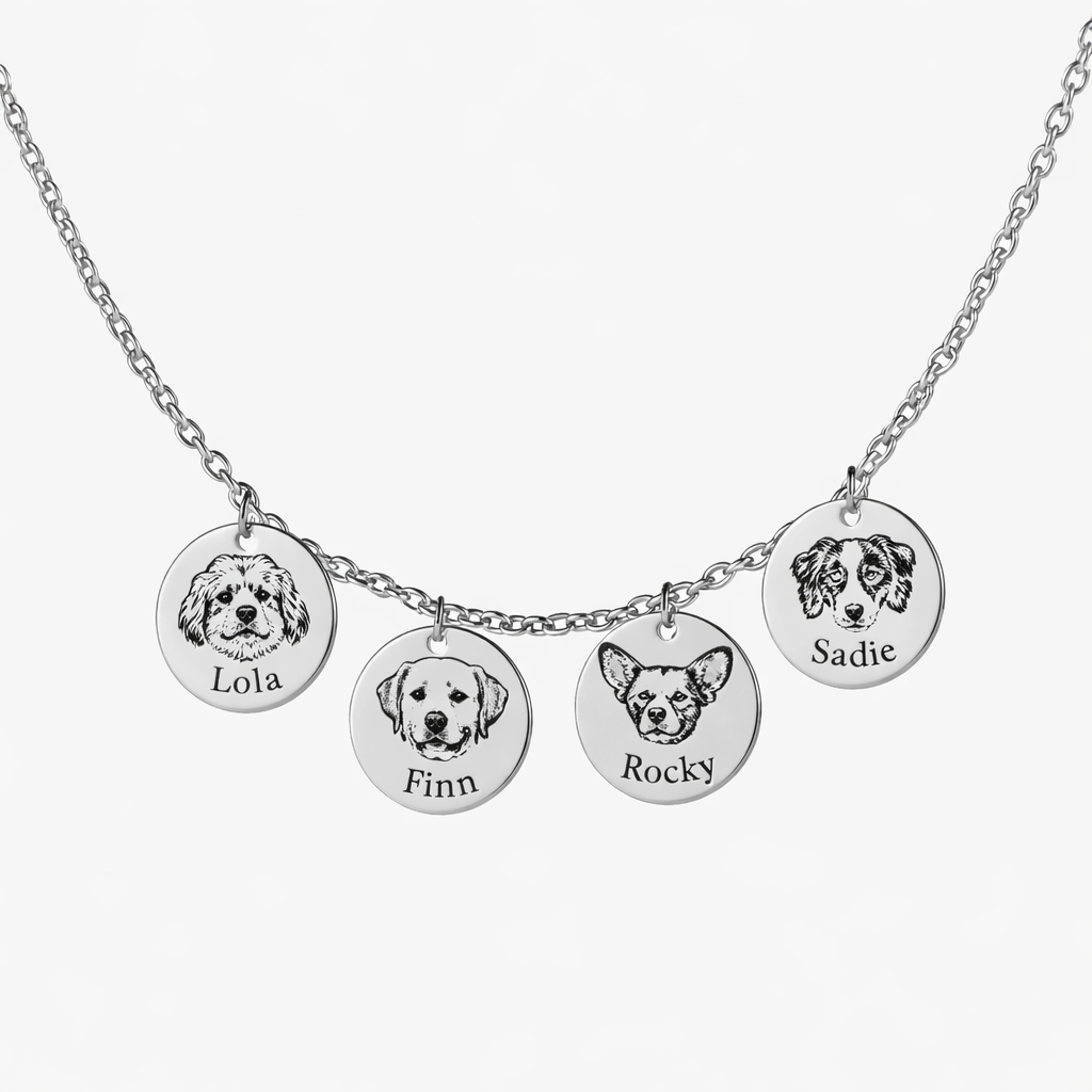 Pet Face Necklace Bundle