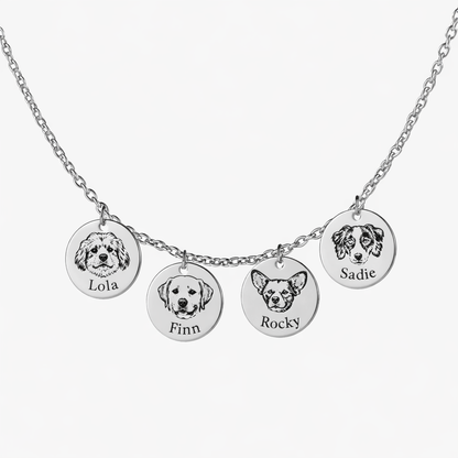 Pet Face Necklace Bundle