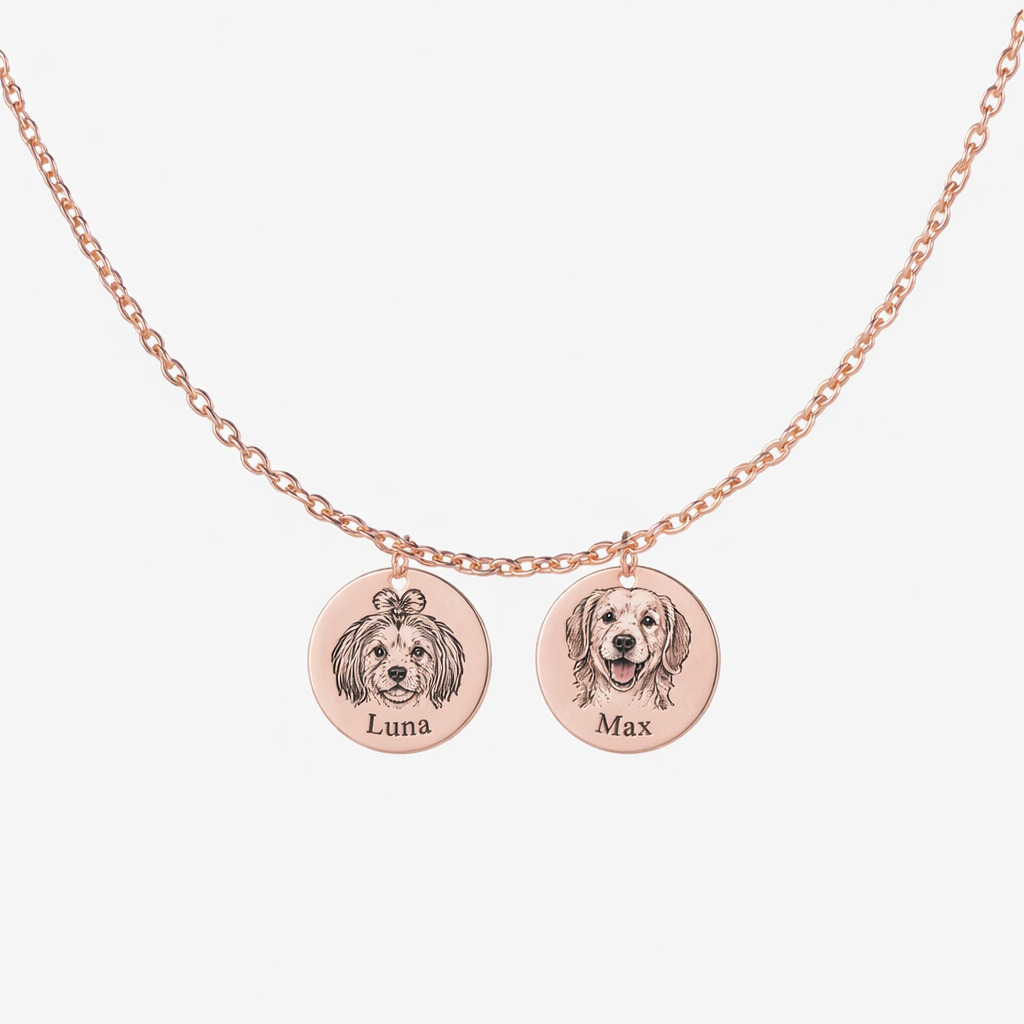 Pet Face Necklace Bundle