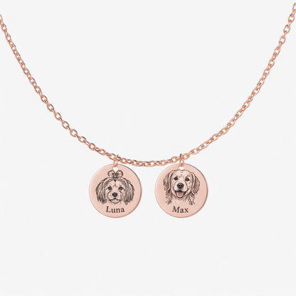 Pet Face Necklace Bundle