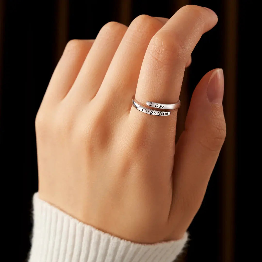 For my Daughter - I am Enough Ring - Faie Jewels