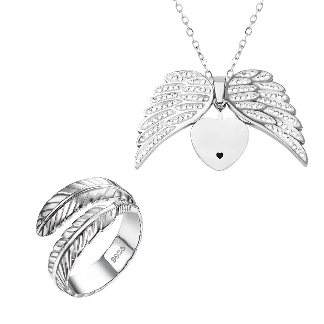 Feather from an Angel Ring - Faie Jewels