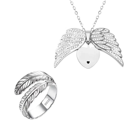Feather from an Angel Ring - Faie Jewels