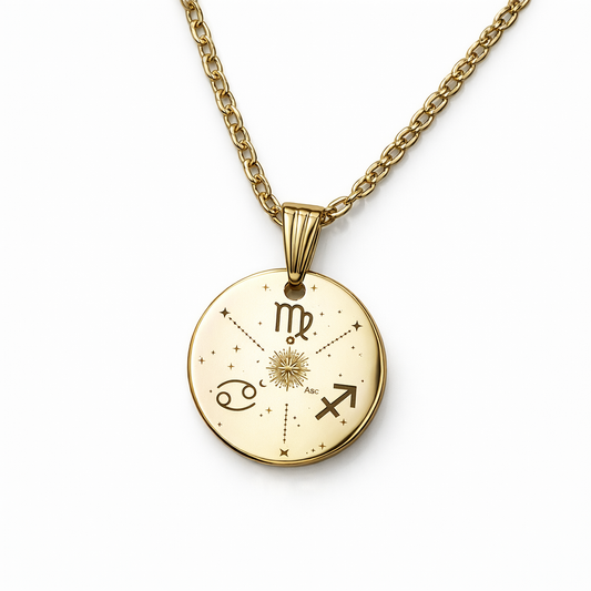 Sun, Moon & Rising Custom Necklace