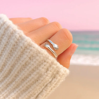 To My Granddaughter - Hug Ring - Faie Jewels