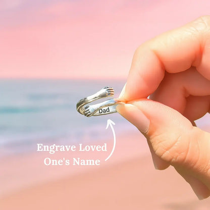 To My Granddaughter - Hug Ring - Faie Jewels