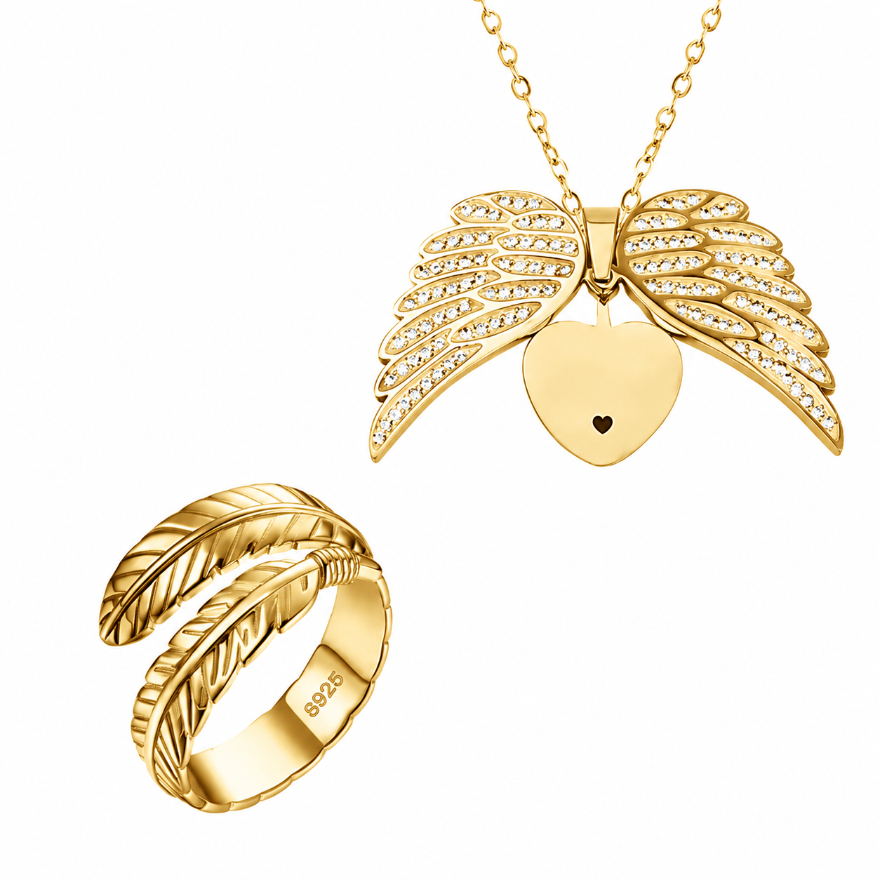 Feather from an Angel Ring