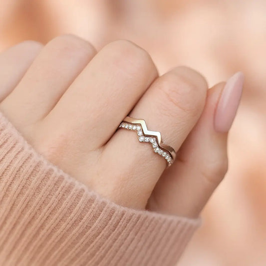 Highs And Lows Ring - Faie Jewels