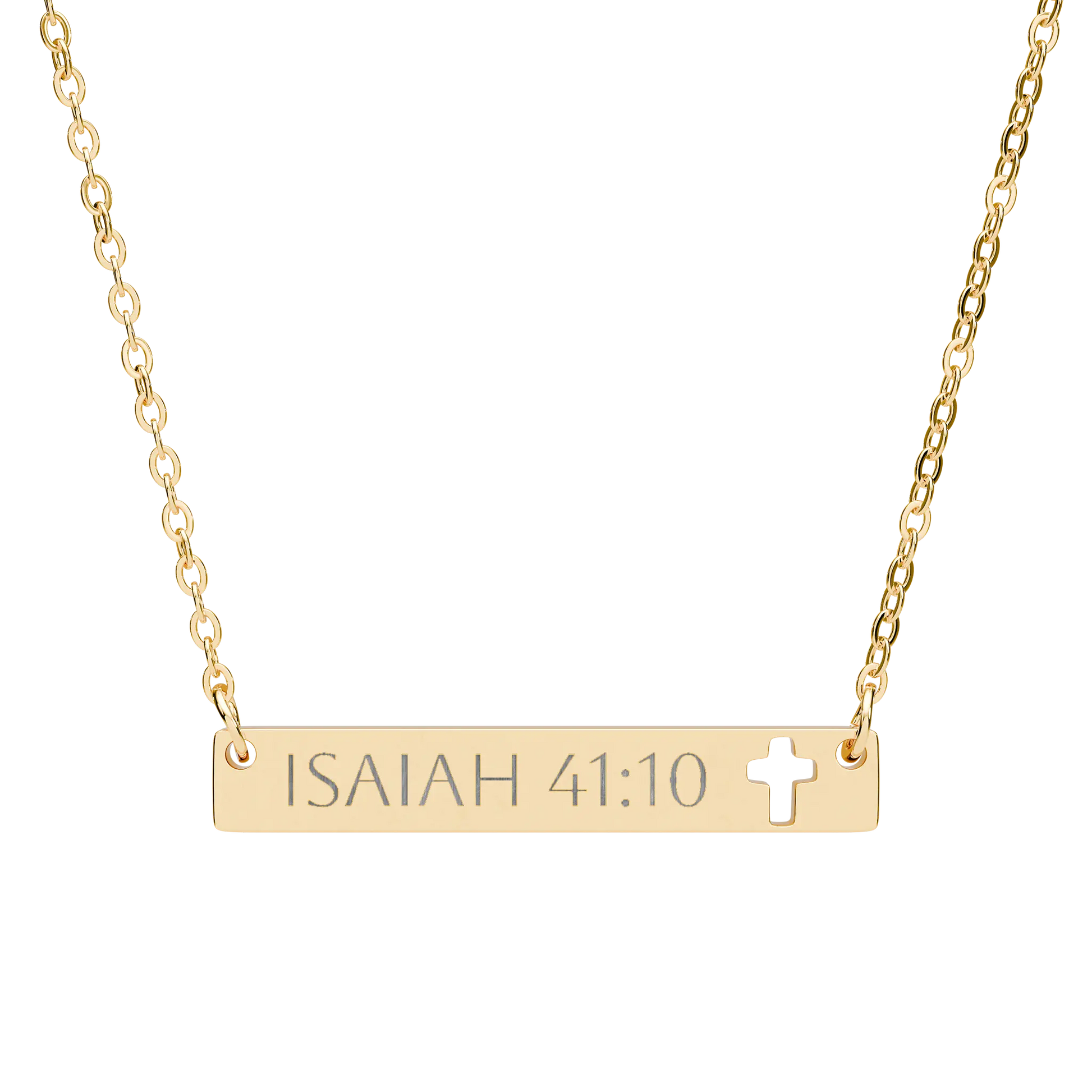 Bible Verse Necklace - Faie Jewels