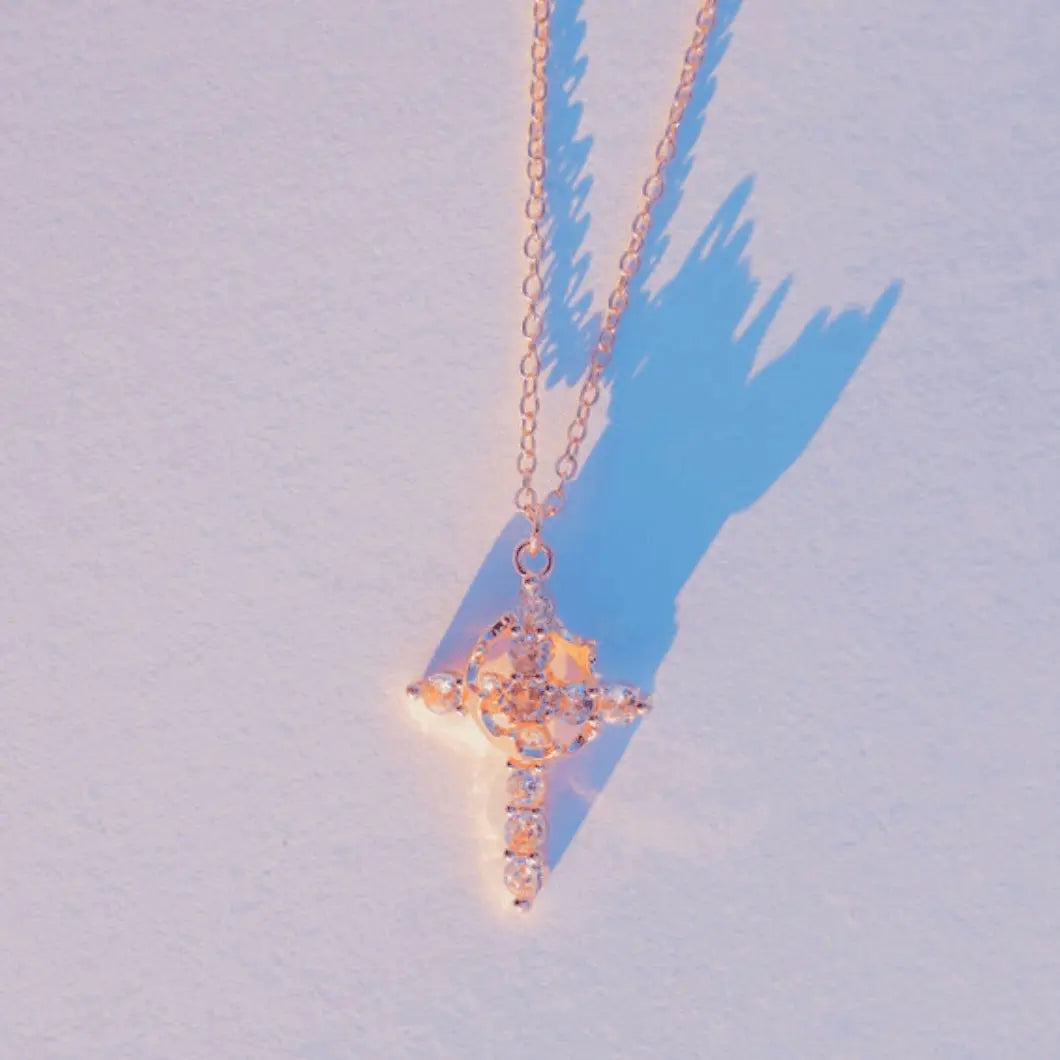 Crown of Faith Necklace Charm - Faie Jewels