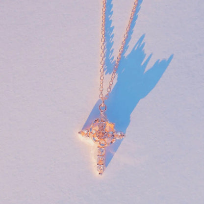 Crown of Faith Necklace Charm - Faie Jewels