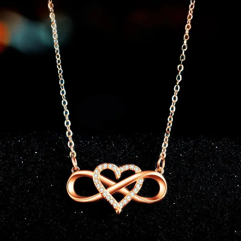 Infinity Love Necklace - Faie Jewels