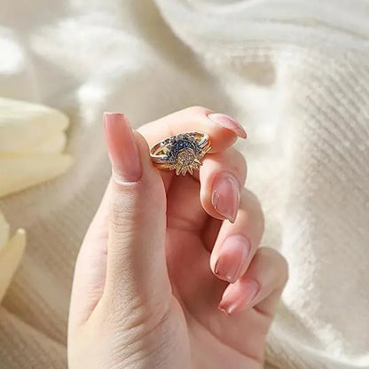 Sun & Moon Ring - Faie Jewels