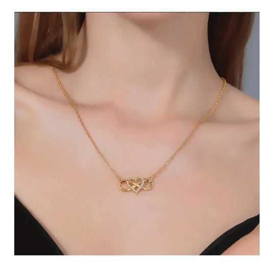 Infinity Love Necklace - Faie Jewels