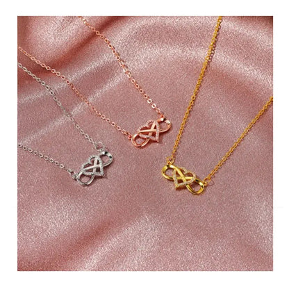 Infinity Love Necklace - Faie Jewels