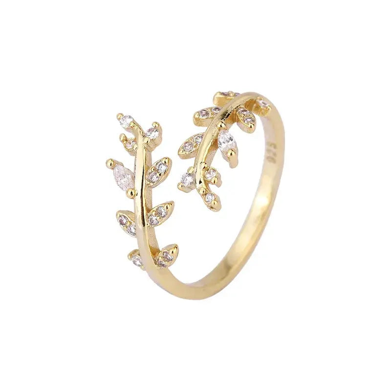 Golden Tree Ring - Faie Jewels
