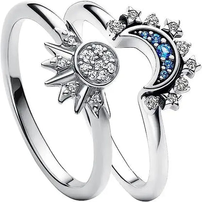 Sun & Moon Ring - Faie Jewels