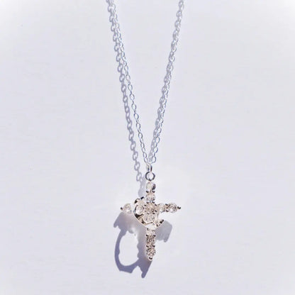 Crown of Faith Necklace Charm - Faie Jewels